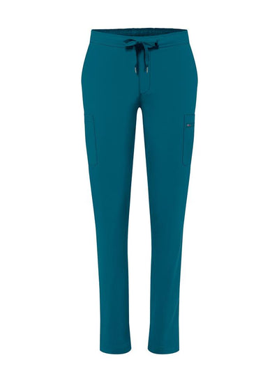 Addition Women's Skinny Leg Cargo Pant  by Adar (Regular) XXS-3XL /  CARIBBEAN BLUE