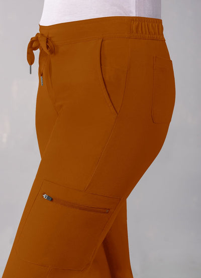 Addition Women's Skinny Leg Cargo Pant  by Adar (Regular) XXS-3XL Caramel