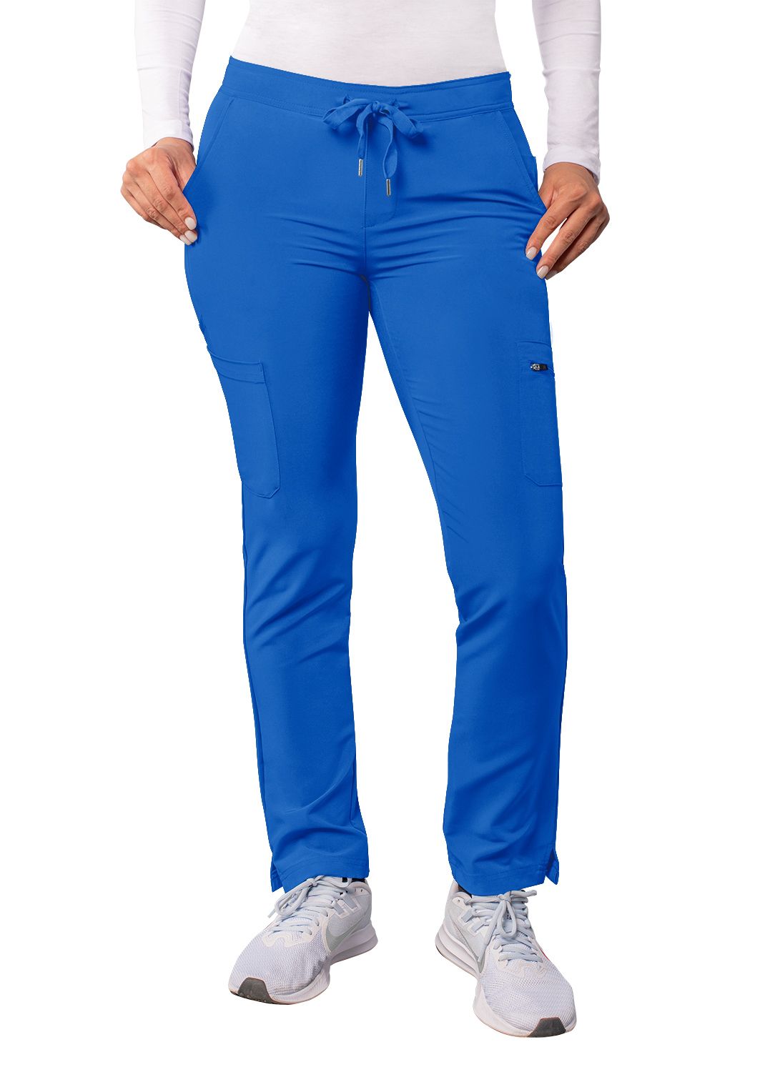 Addition Women's Skinny Leg Cargo Pant  by Adar (Petite) XXS-3XL / ROYAL BLUE