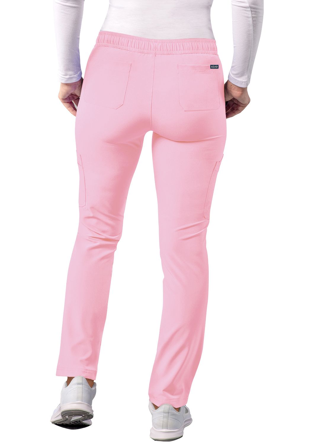 Addition Women's Skinny Leg Cargo Pant  by Adar (Regular) XXS-3XL /  Soft Pink