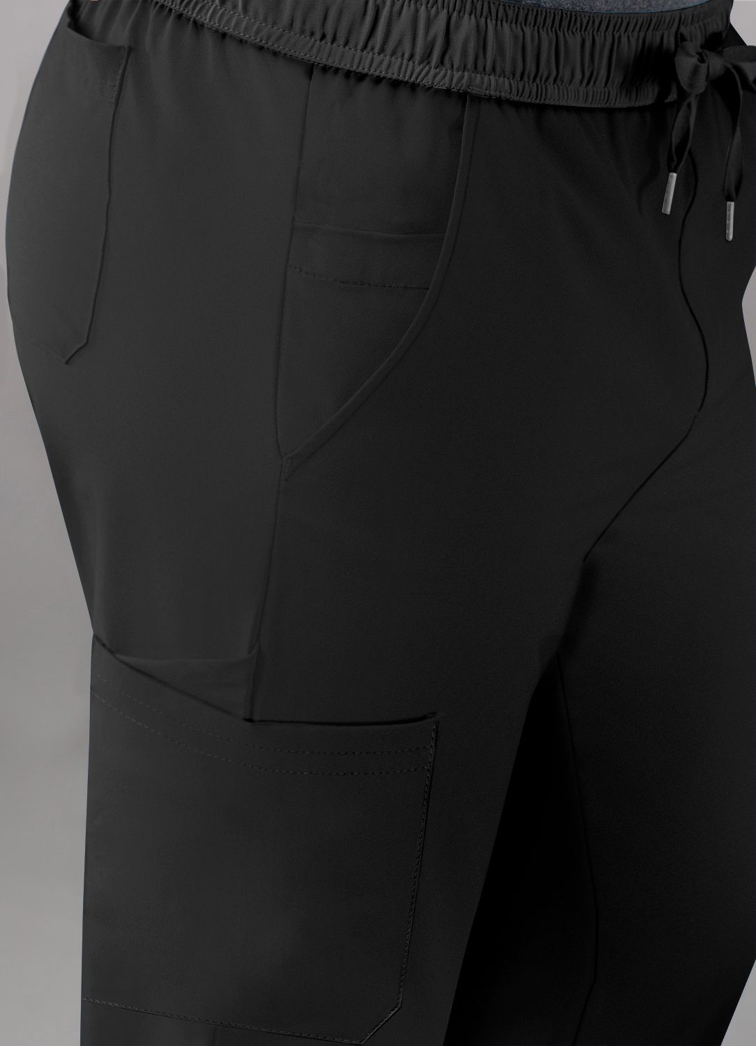 Addition Men's Slim Leg Cargo Pant by Adar XXS-3XL / Black
