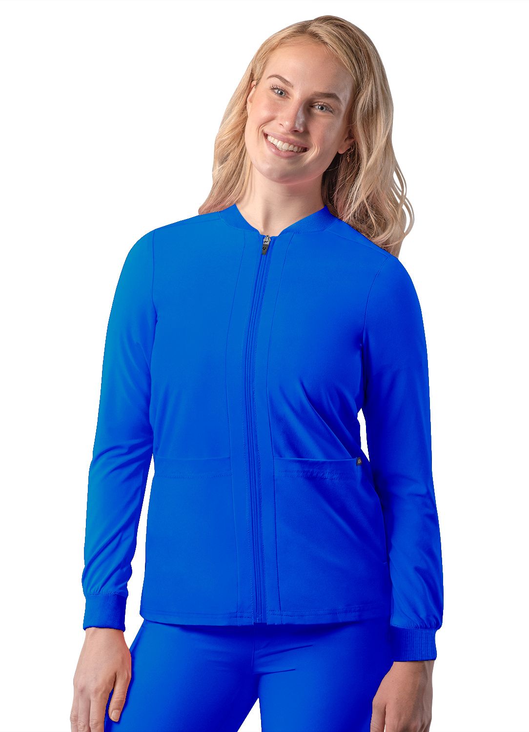 Addition Women's Bomber Zipped Jacket by Adar XXS-3XL / ROYAL BLUE