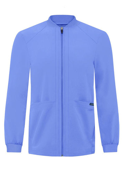 Addition Men's Bomber Zipped Jacket by Adar XXS-3XL / CEIL BLUE