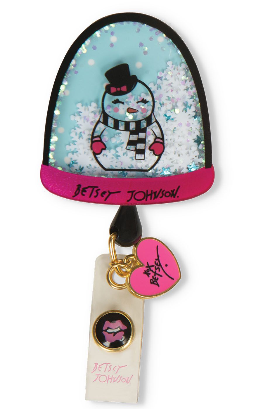 Betsey Retractable Badges Snow by KOI