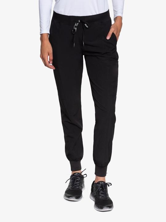 Med Couture Seamed Jogger-Petite XS- XL  / BLACK