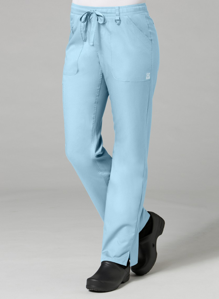 Full Elastic Zipper Pocket Cargo Pant by Maevn XS-L / SKY BLUE