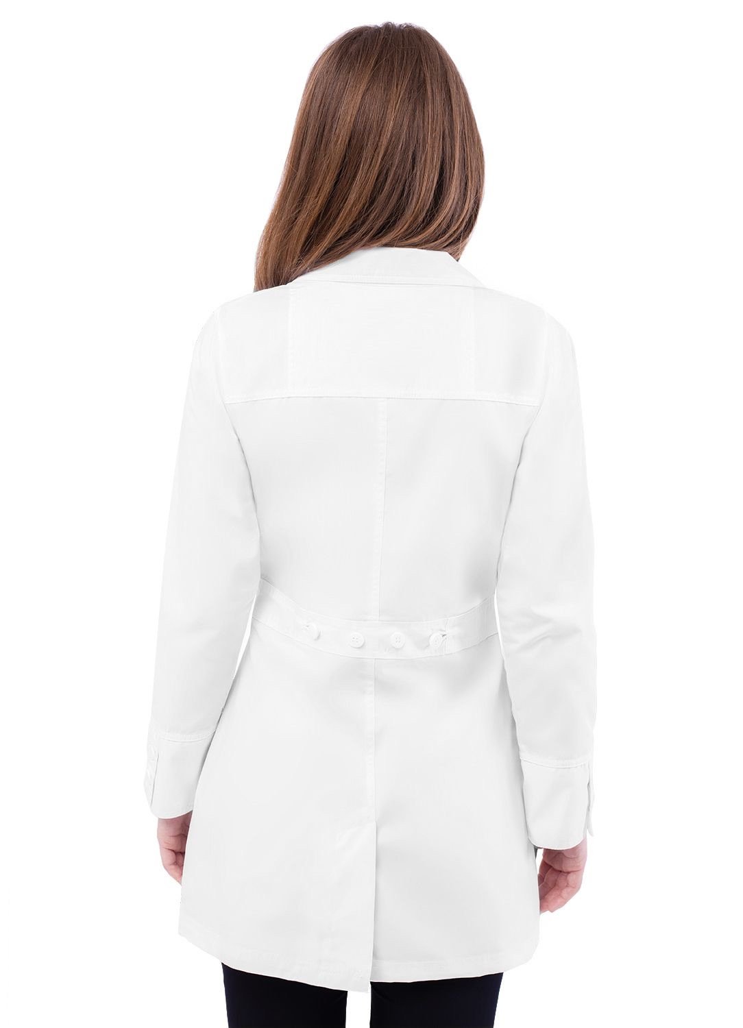 Women's 32" Perfection Lab Coat by Adar XXS-5XL / BLACK