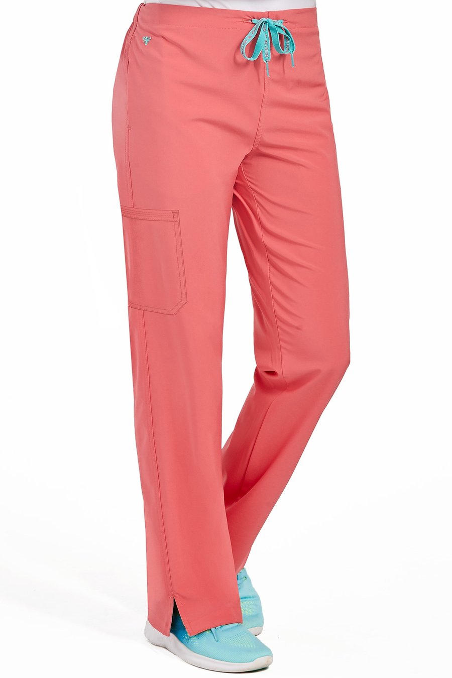 1 Cargo Pocket Pant by Med Couture XS-3XL / CORAL