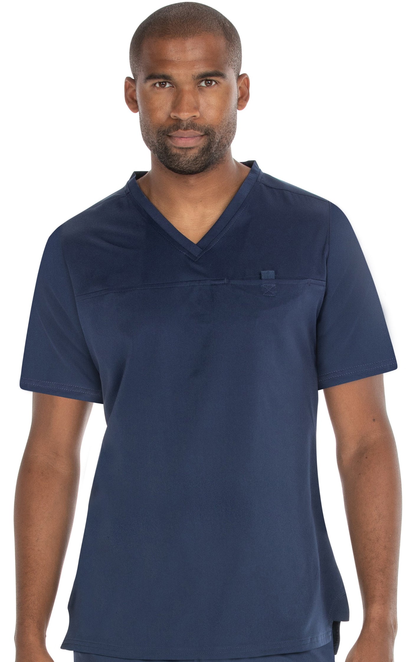 Kevin - Comfort V-Neck Top By MediChic XS-3X / Navy