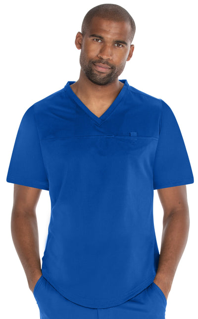 Kevin - Comfort V-Neck Top By MediChic XS-3X / Royal