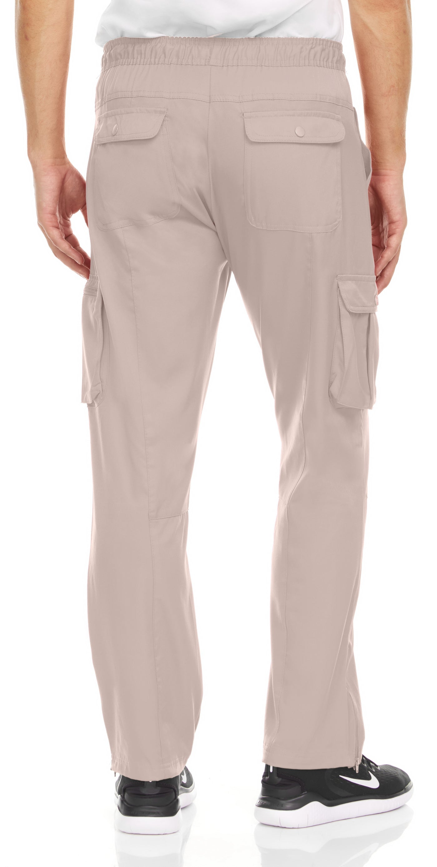 Noah - Tapered Fit Cargo Pant By MediChic XS-3X / Khaki