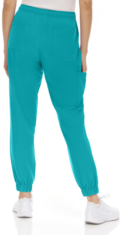 Luna - Aqua Water Resistant Tapered Jogger Pant By MediChic XXS-3X / Teal