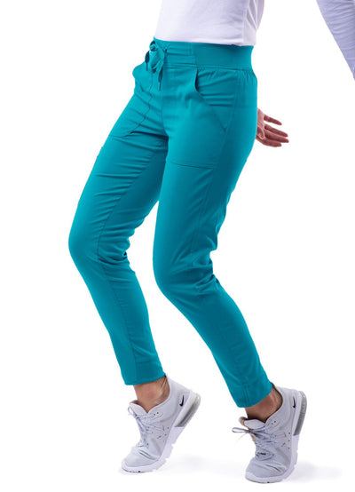 Women's Ultimate Yoga Jogger Pant (Regular)  by Adar XXS-3XL /  TEAL BLUE