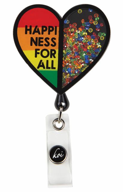 koi Happiness for All Betsey Shaker Badge